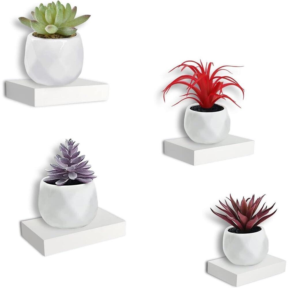 Floating Shelves for Wall, set of 9 5.5" x 3.5", PIC's ARE REPRESENTATION OF SHE